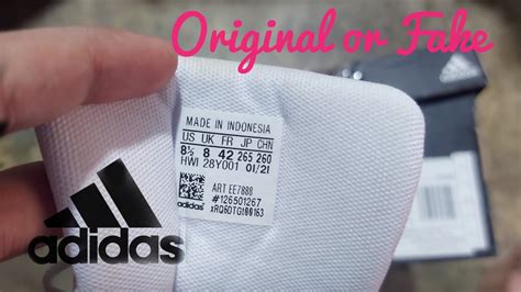 how to check adidas shoes original or fake|adidas original shoes check.